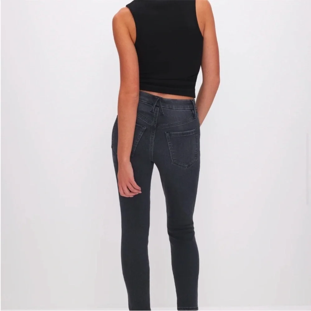 Good American Always Fits Good Legs Straight Jeans 14-18 New - Picture 2 of 7